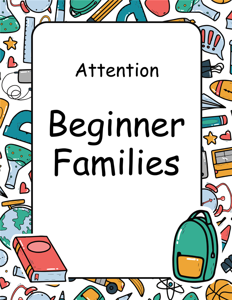  Letter For Beginner Families